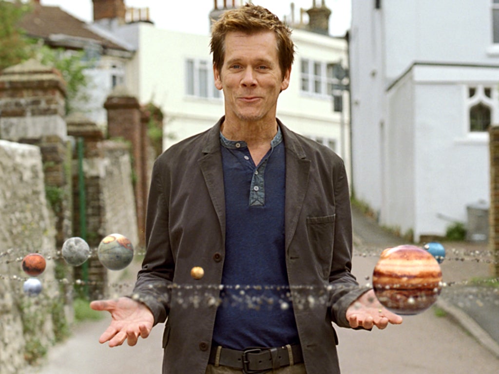 Kevin Bacon appears in a series of EE ads