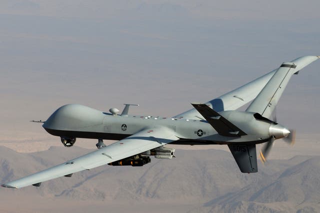 An annual study by a British-based organization found that CIA drone strikes against militants in Pakistan killed no more than four civilians last year, the lowest number of reported civilian deaths since the drone program began in 2004