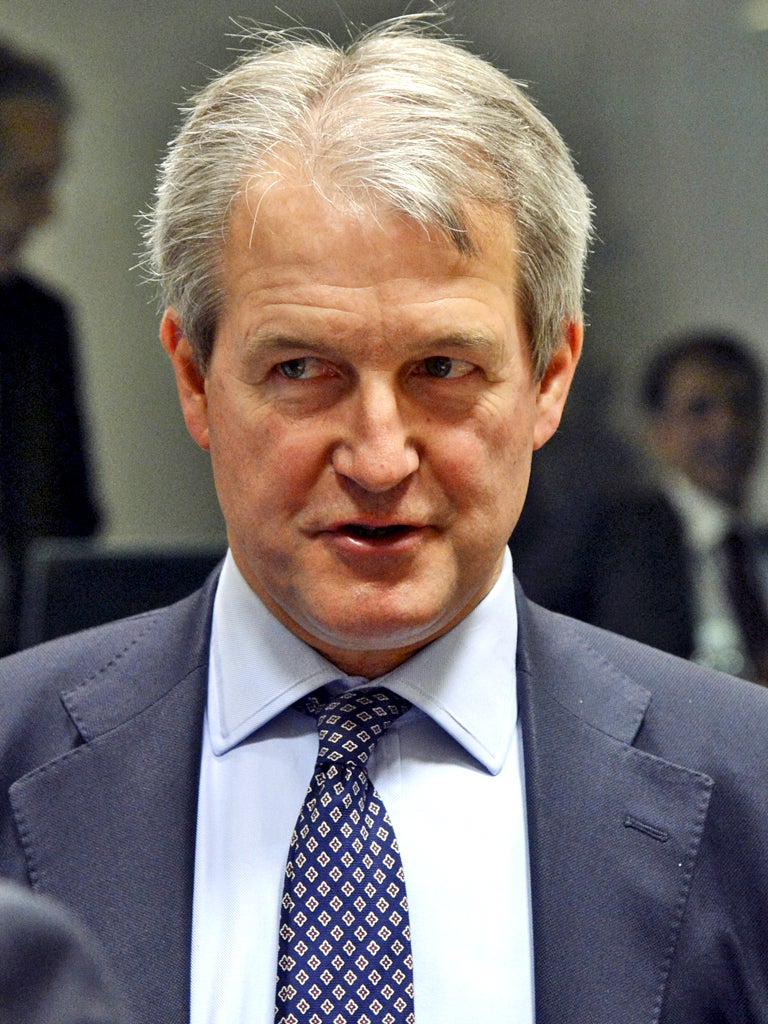 Environment Secretary Owen Paterson