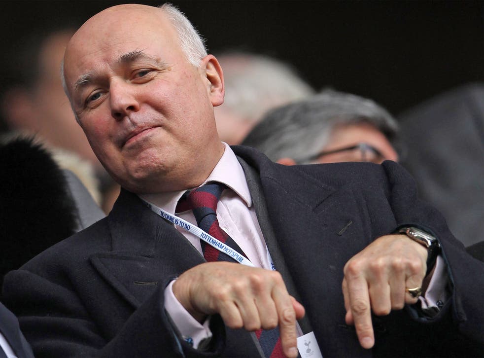 Labour’s Liam Byrne claims Iain Duncan Smith (pictured) has lost control of his department