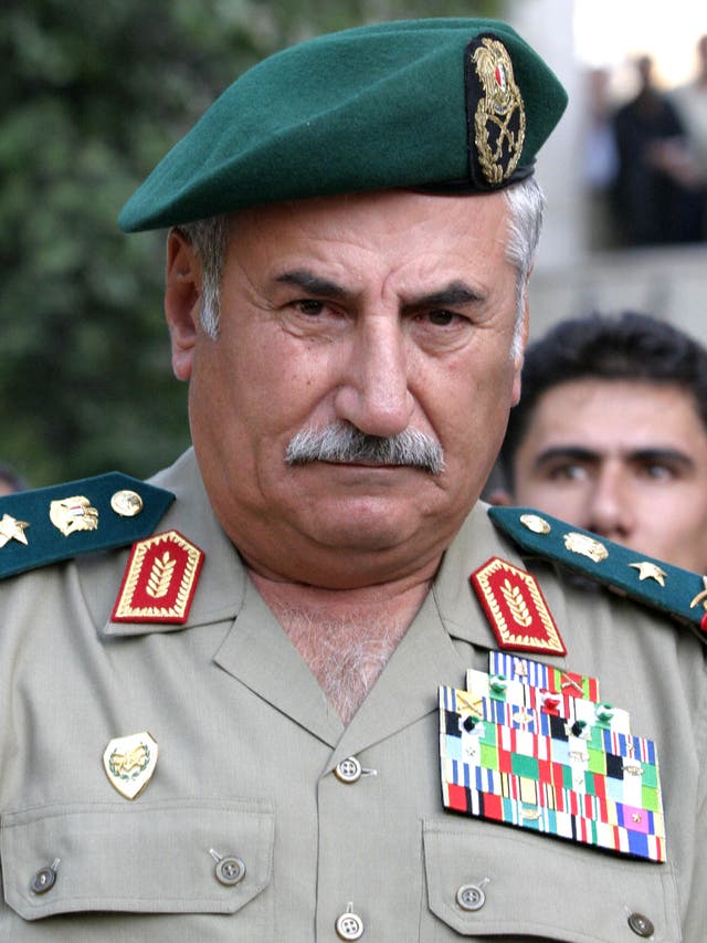 General Ali Habib was reportedly assisted by a Western country