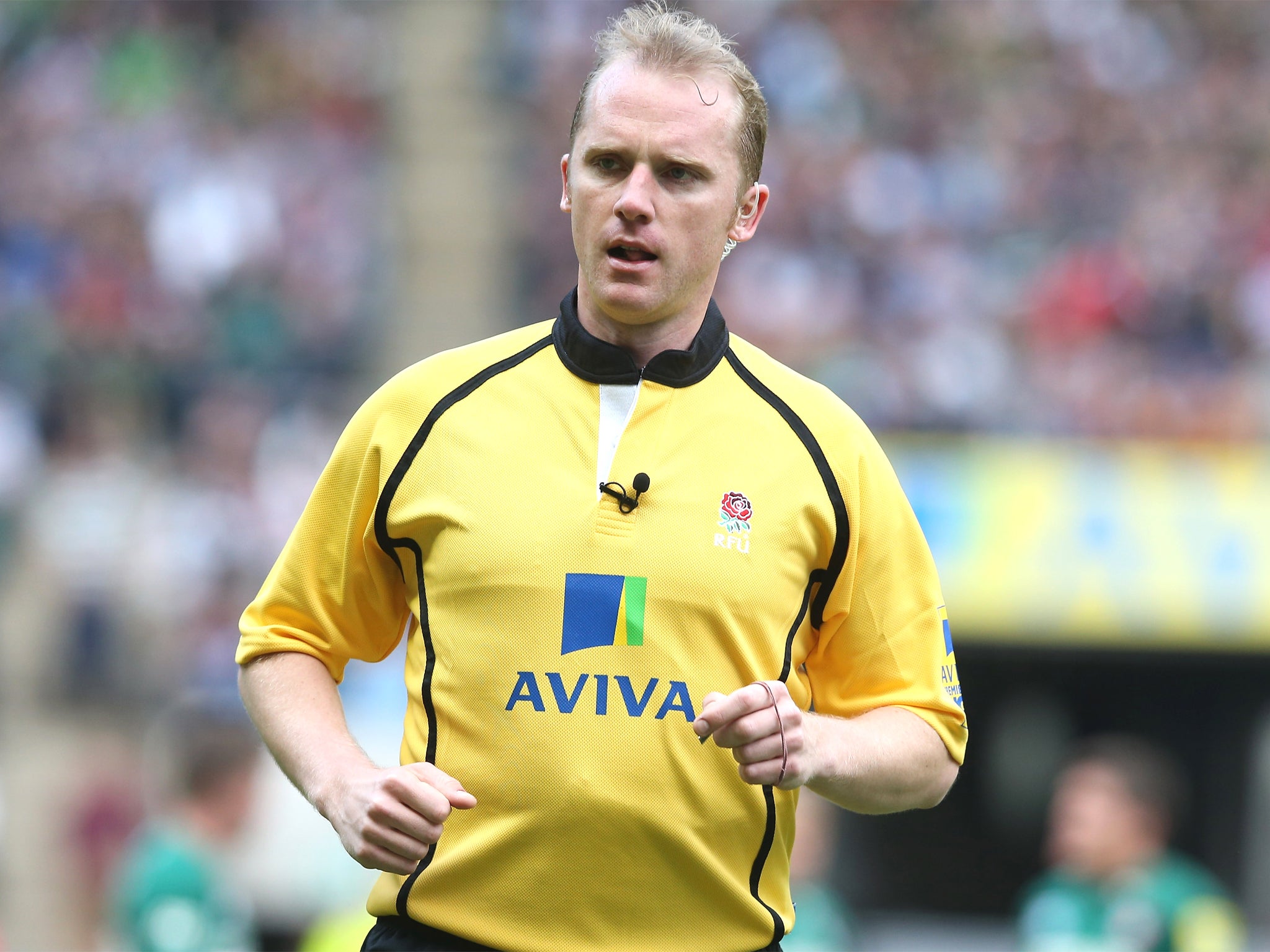 Wayne Barnes was one example Lancaster used to highlight referees' use of video replay