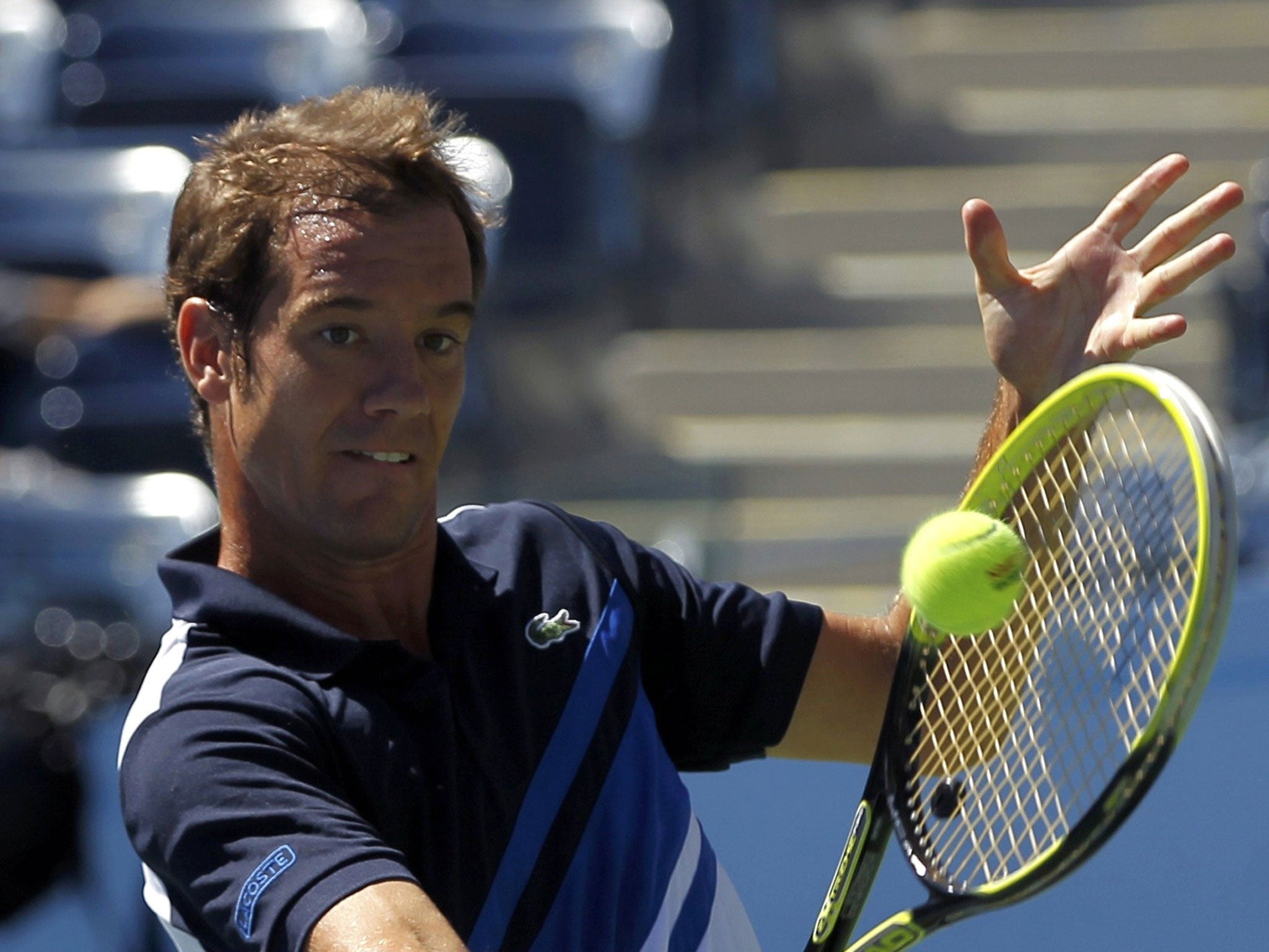 &#13;
Richard Gasquet will be a tall hurdle &#13;