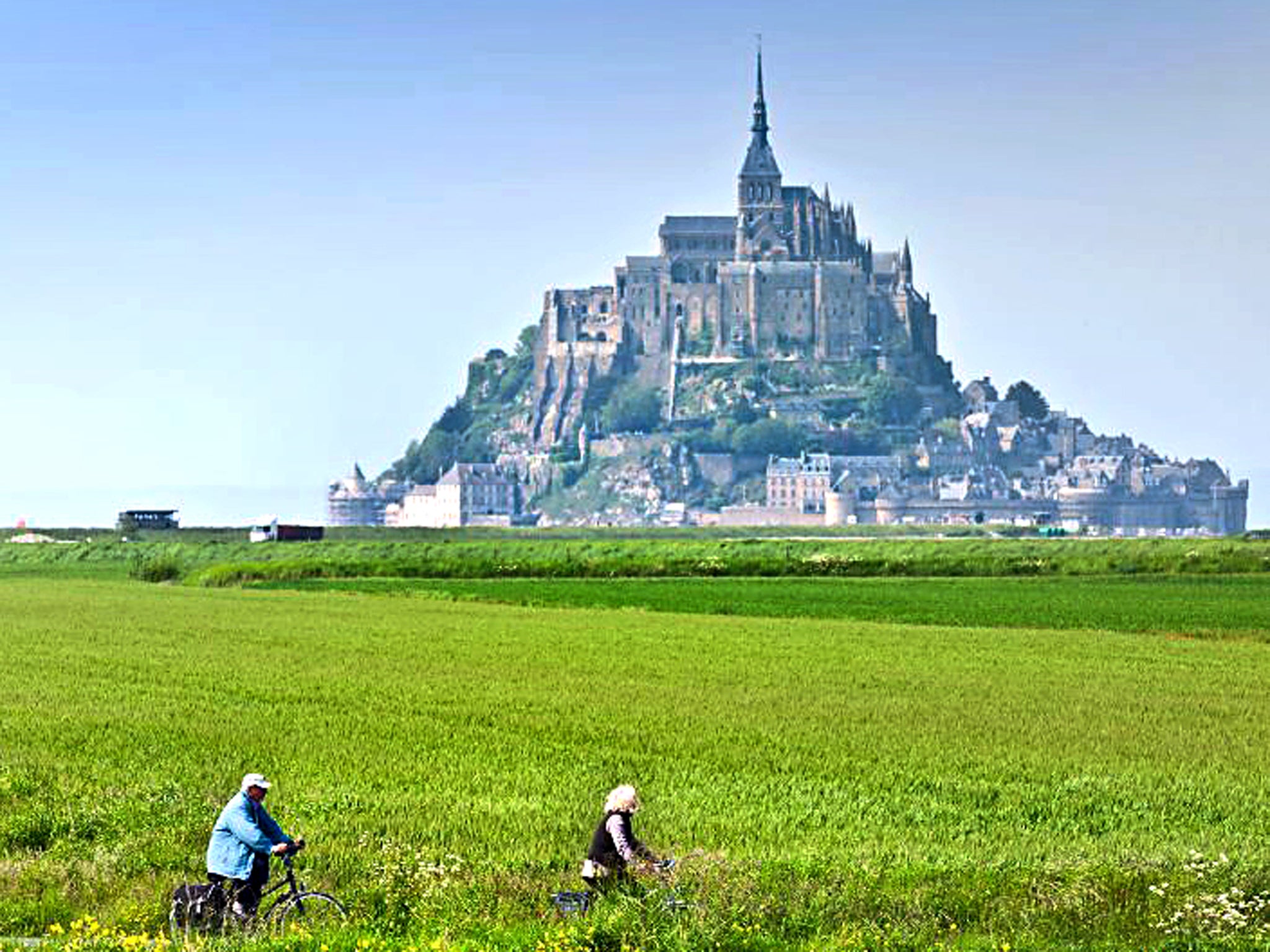 Mont Saint-Michel Opens Footbridge So You Can Stroll To The Famous