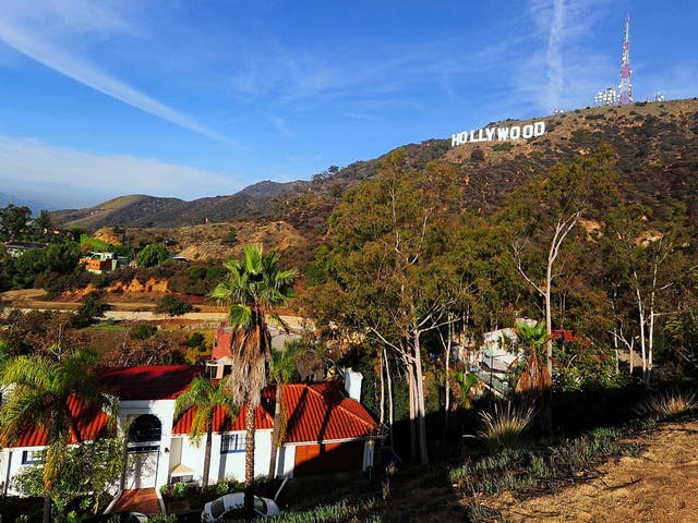 Sign up: the Hollywood Hills were a road-trip highlight