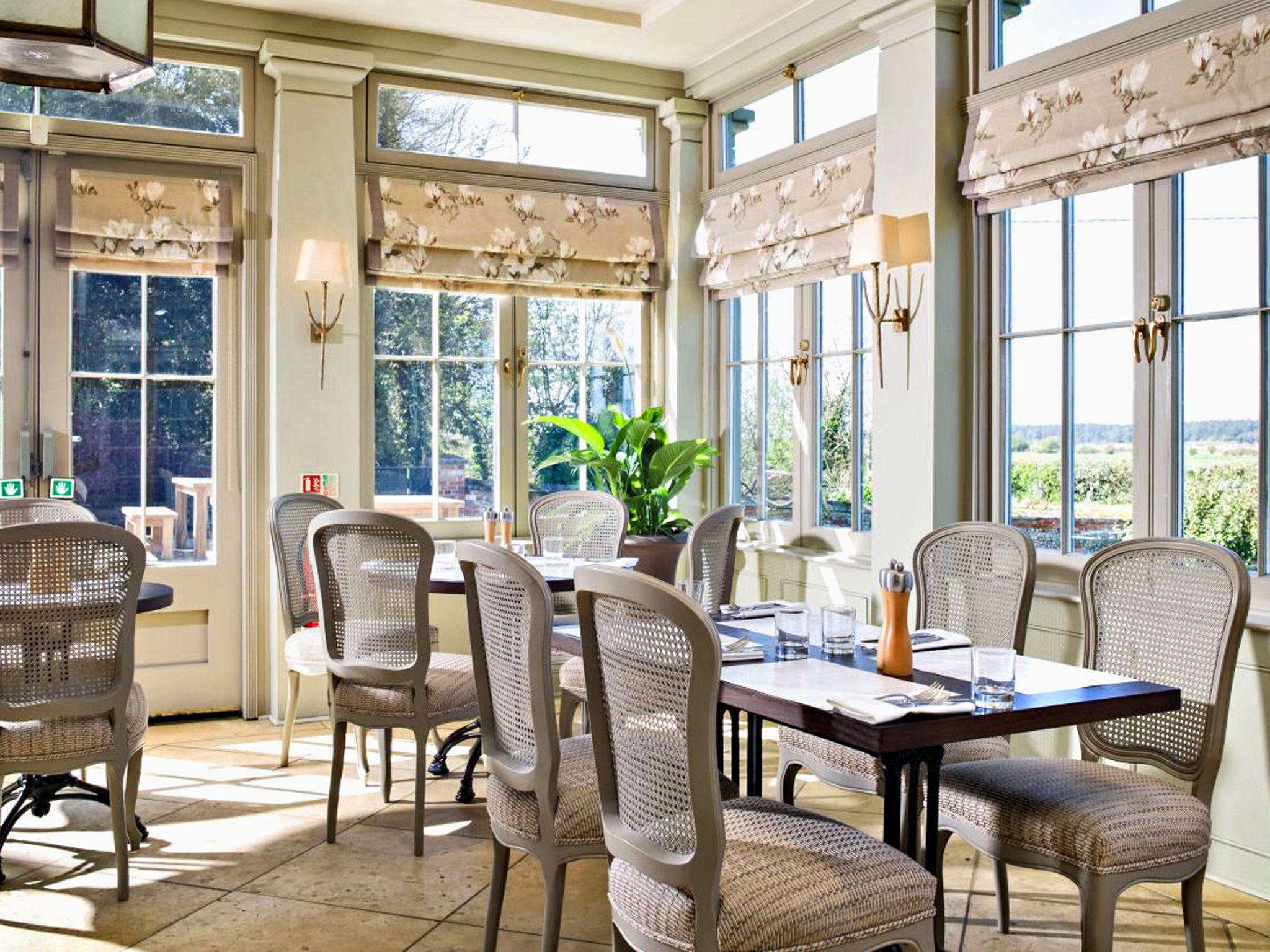 Seat of power: the Victoria Inn sits on the Holkham estate