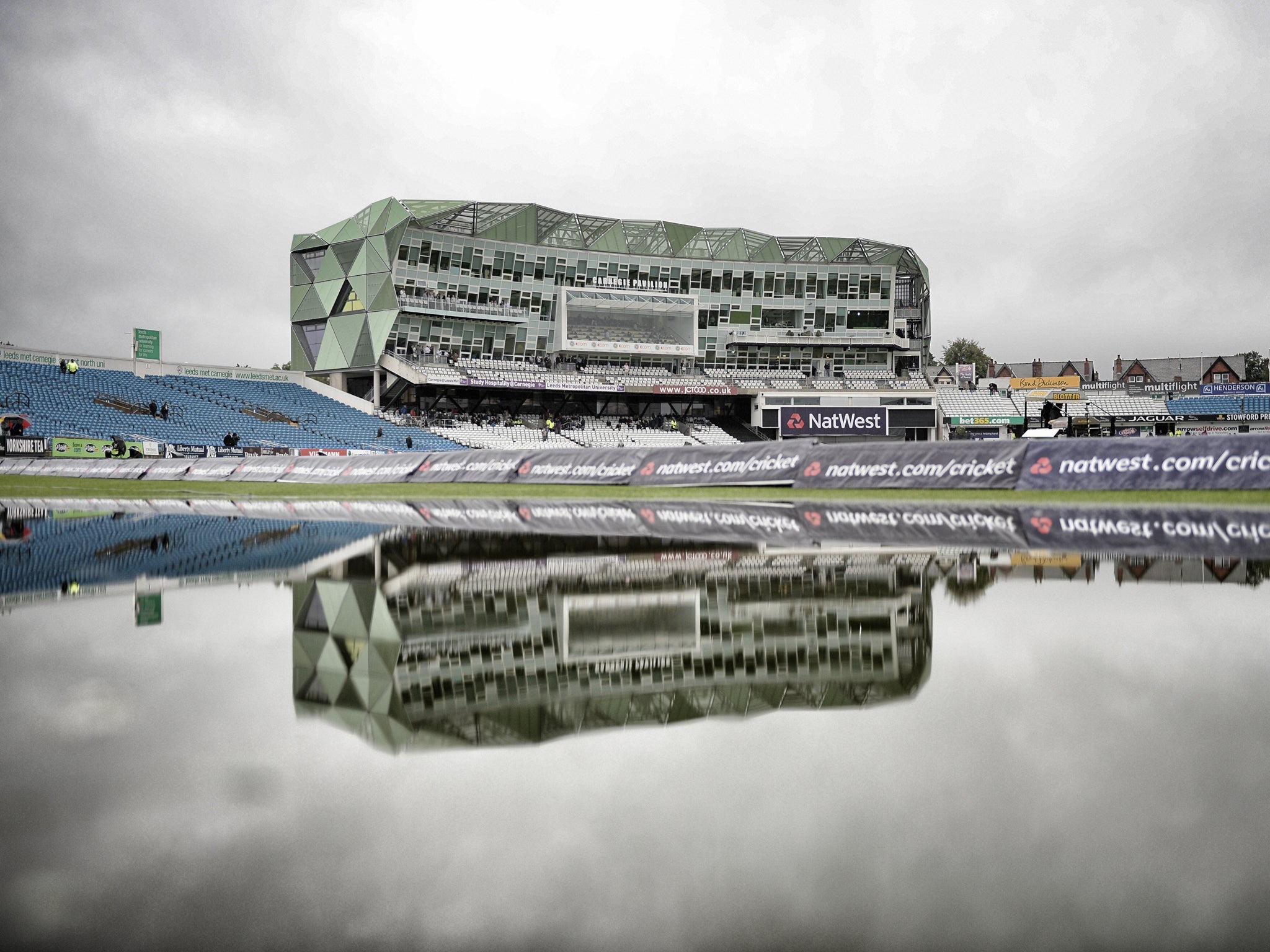 The first ODI between England and Australia has been called off due to rain at Headingley