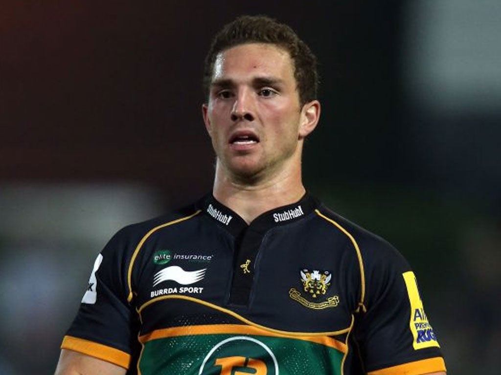 George North will make his Premiership debut for Saints