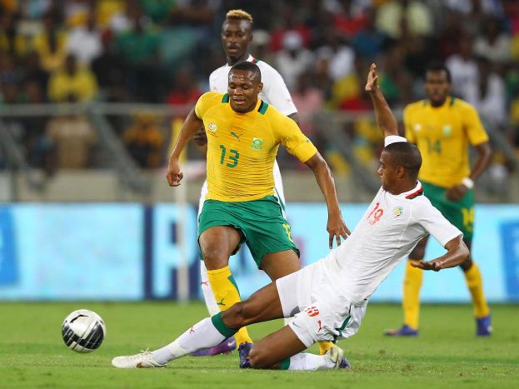 Palace’s Kagisho Dikgacoi stands an outside chance of reaching the World Cup with South Africa
