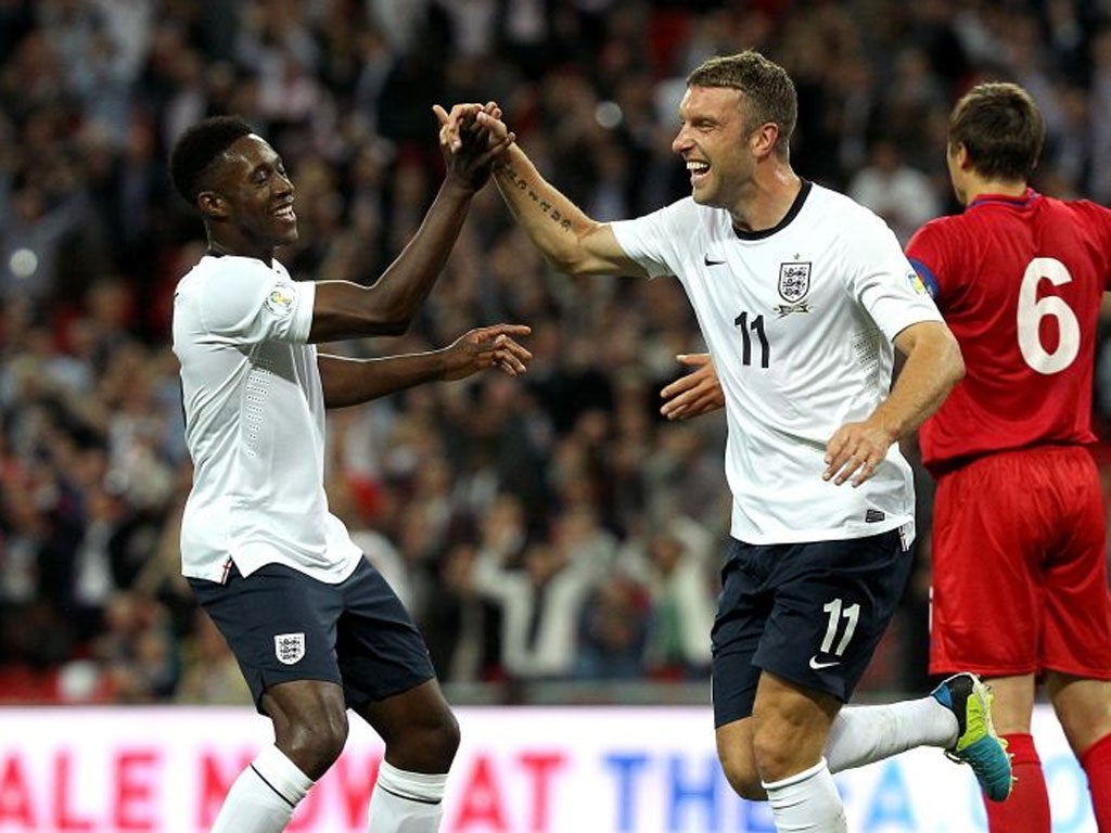 Rickie Lambert will go to the World Cup finals in Brazil with England