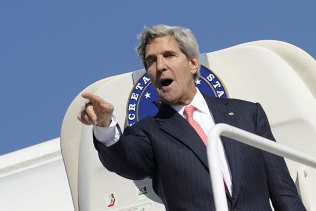 John Kerry: rallying support for Obama’s hard line on Syria