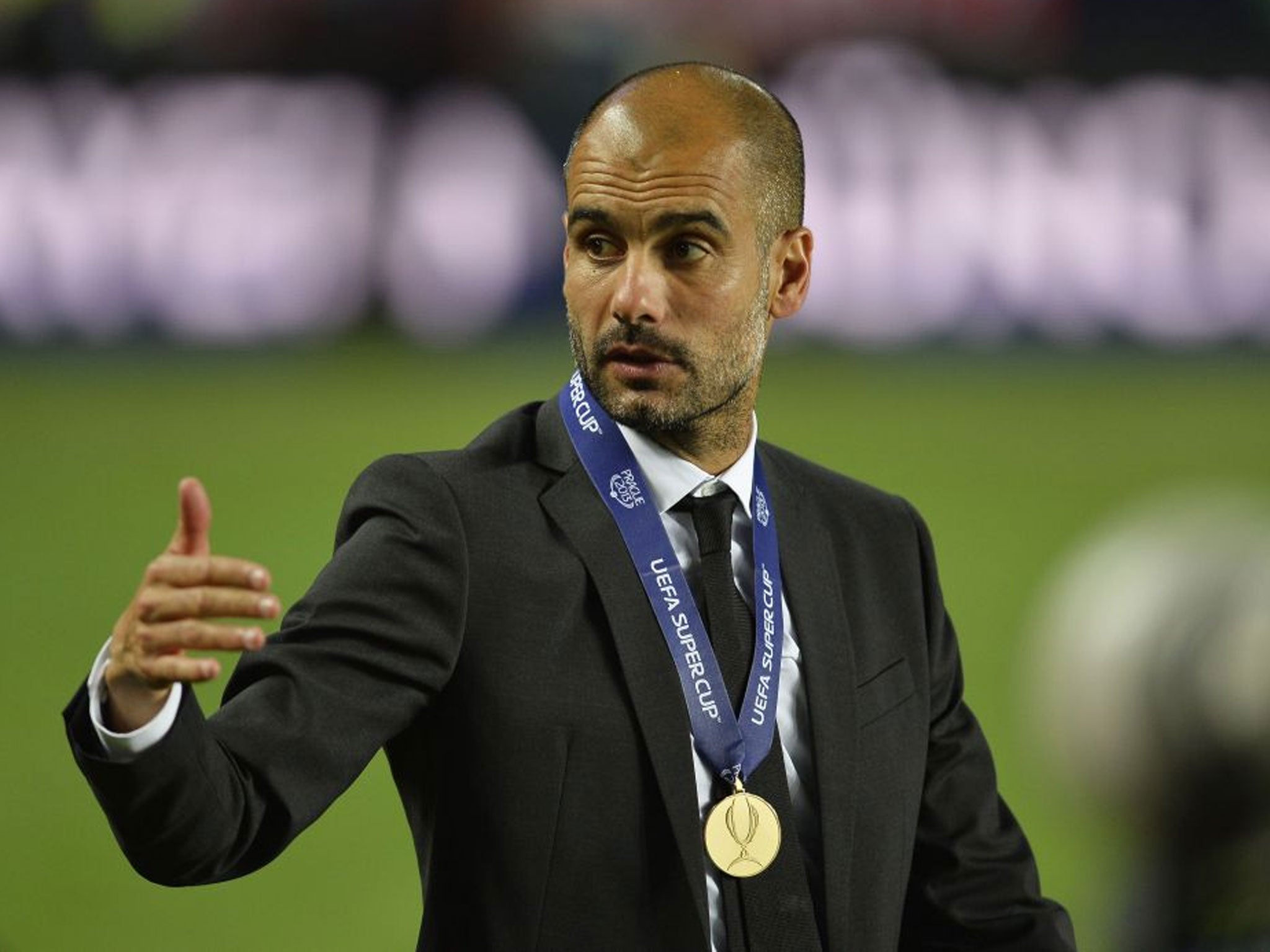The intermediary indicated Guardiola felt he could improve England