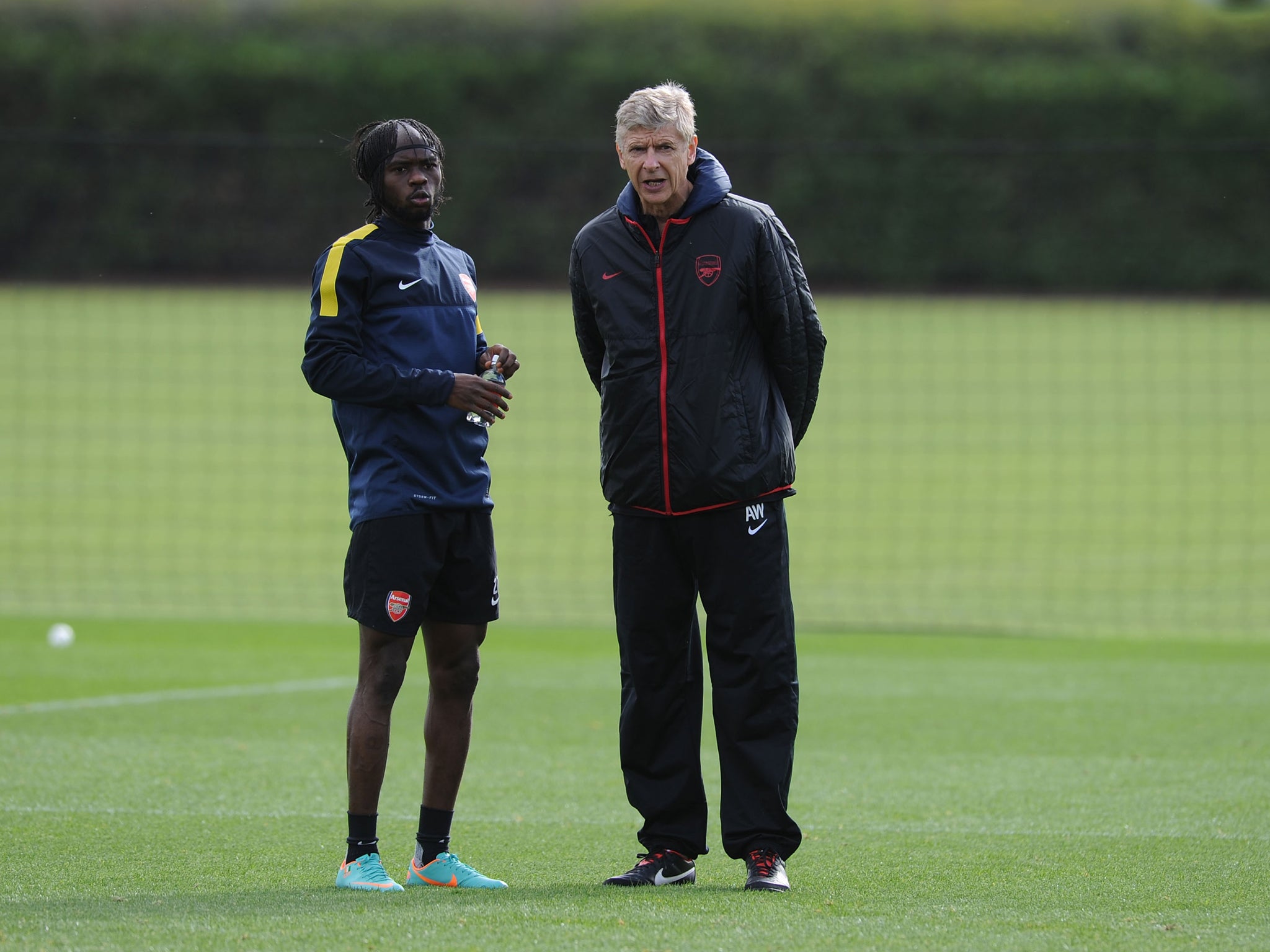 Gervinho has criticised his former manager Arsene Wenger over his lack of playing time at Arsenal