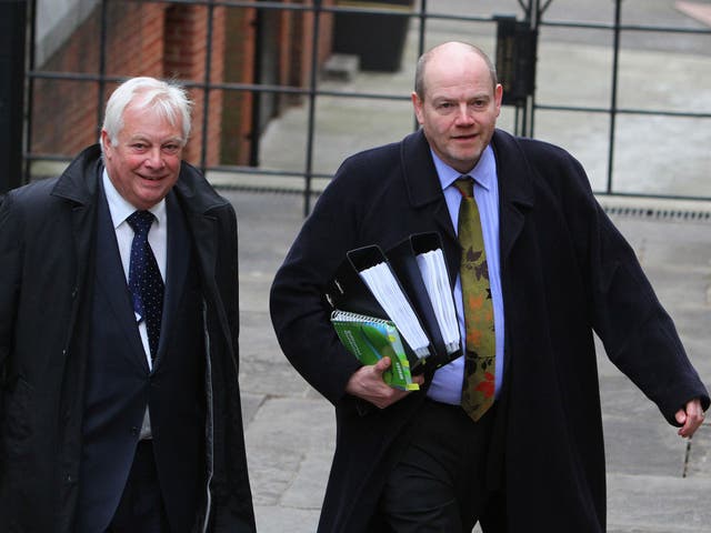 Chris Patten, left, chairman of the BBC Trust, and Mark Thompson, the former Director-General