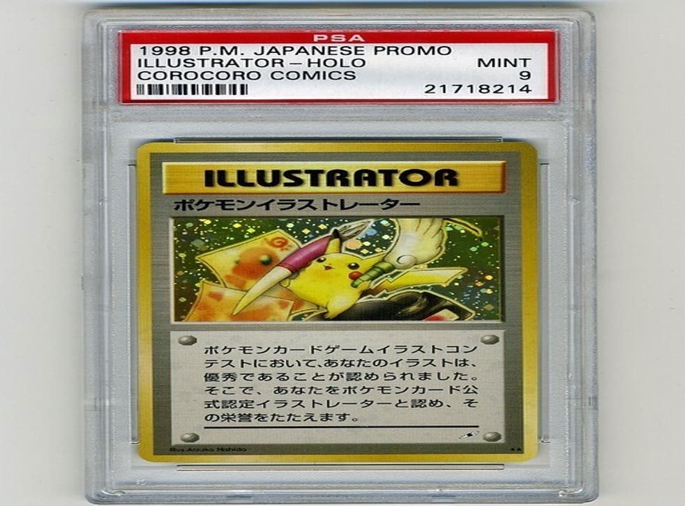Holy Grail Of Pokemon Cards Selling For 100 000 On Ebay The Independent The Independent Holy Grail Of Pokemon Cards Selling For 100 000 On Ebay The Independent The Independent