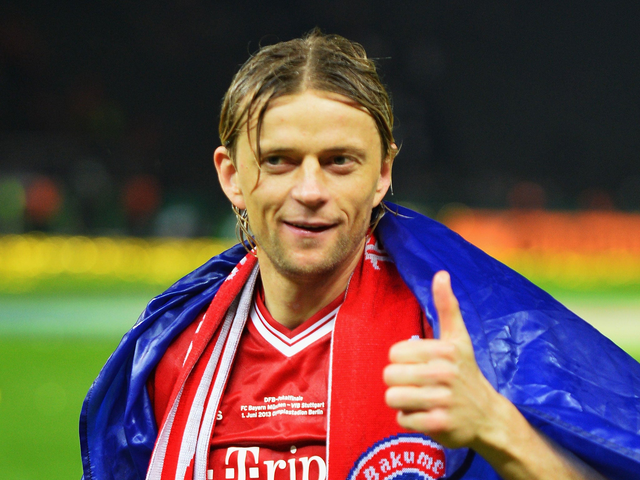 Anatoliy Tymoshchuk, of Zenit St Petersburg after four years with Bayern Munich, is the only Ukraine player based abroad