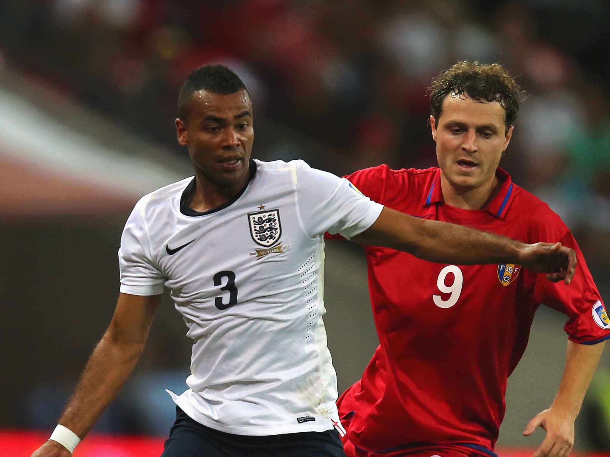 Roy Hodgson is pleased to have the experienced Ashley Cole in his team for the match against Ukraine