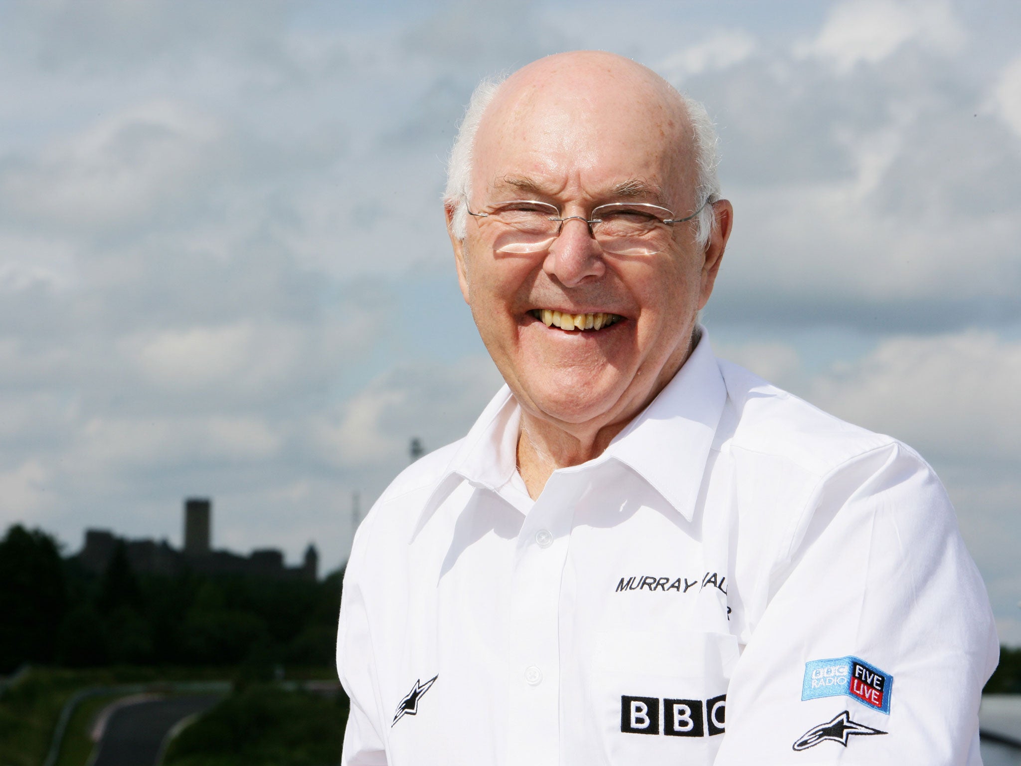 Murray Walker at the German Grand Prix in 2007