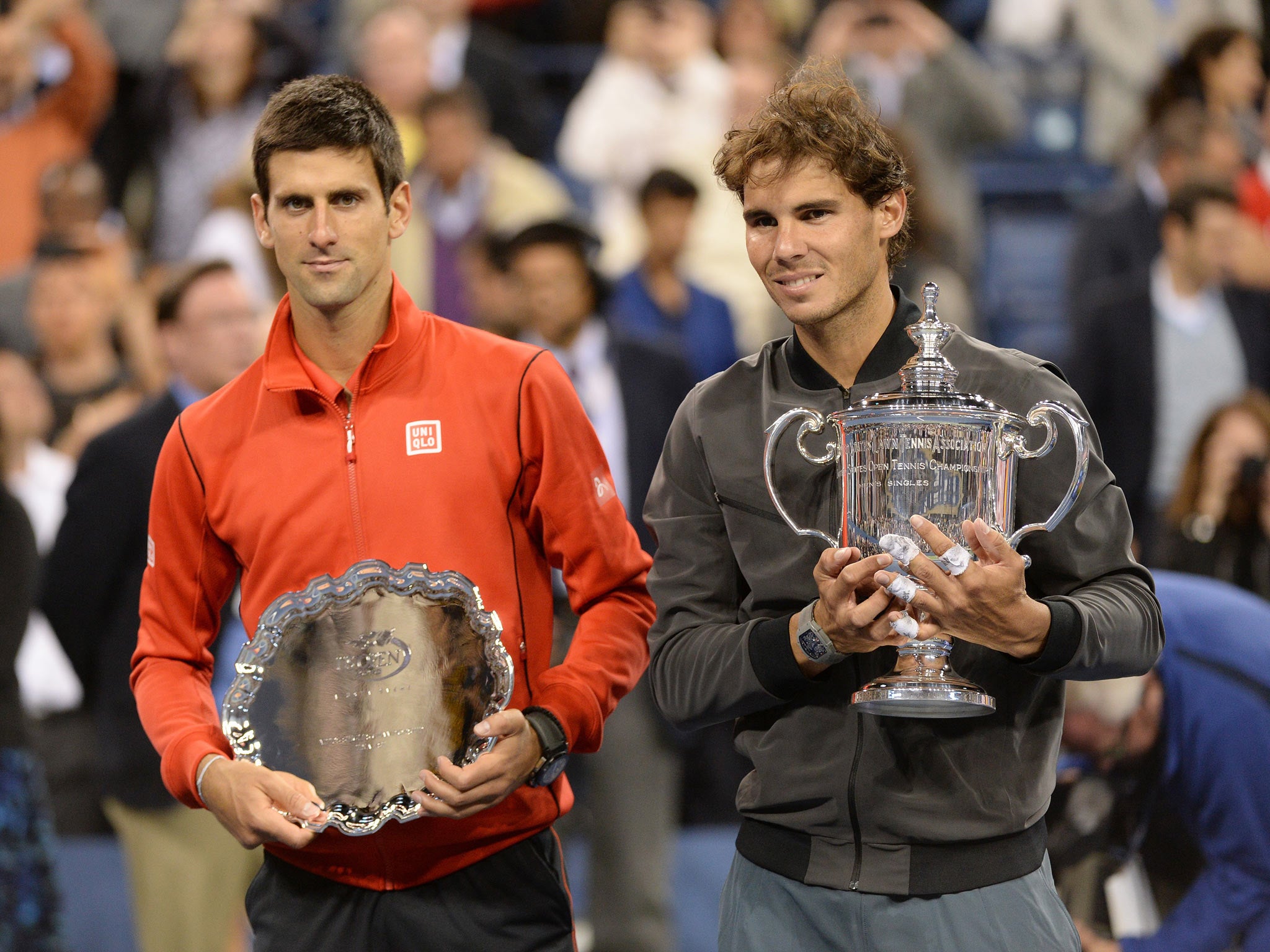 akse Villain Korrespondent US Open 2013: Novak Djokovic fears Rafael Nadal will replace him as world  number one | The Independent | The Independent