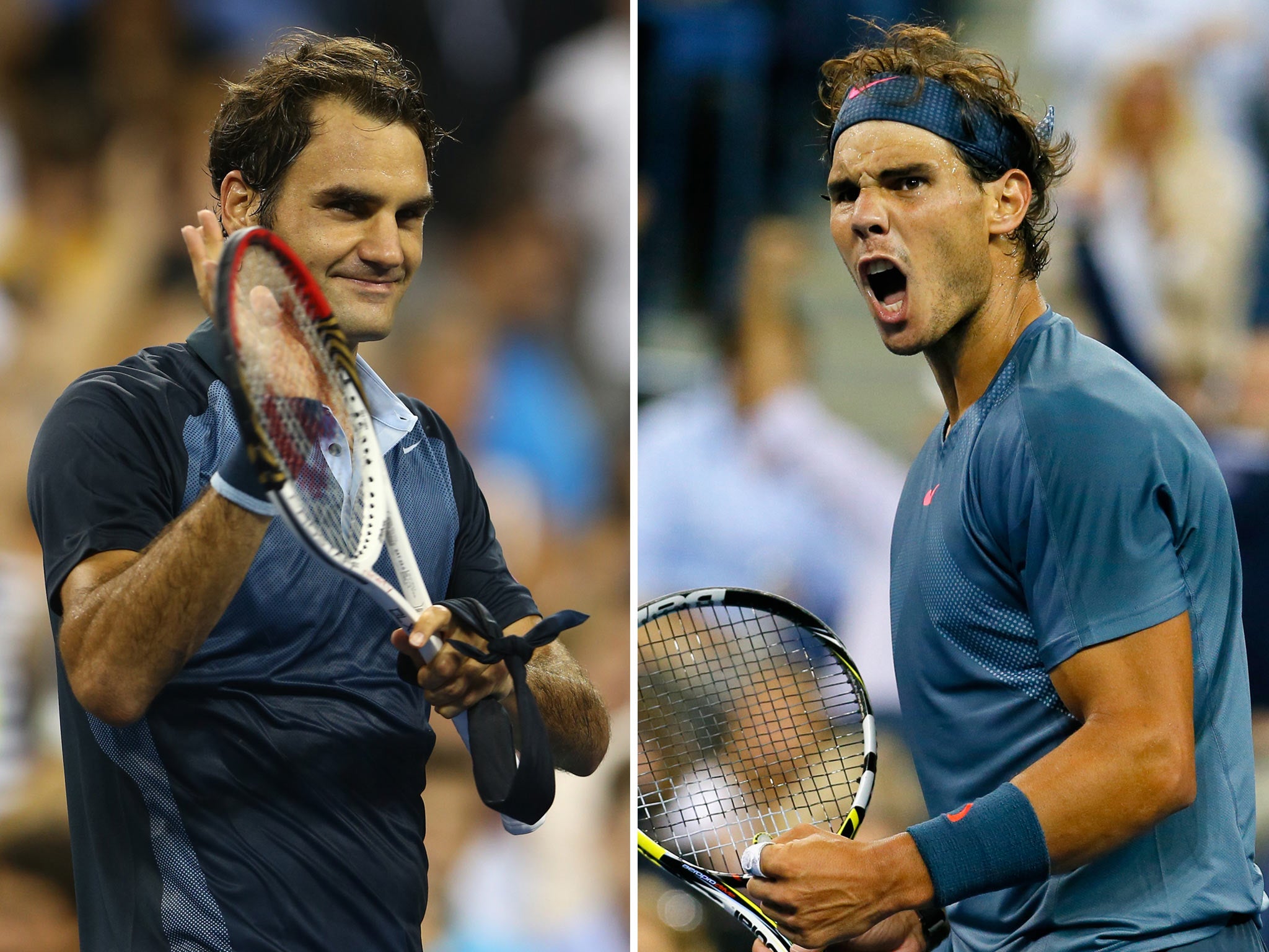 Roger Federer and Rafael Nadal meet again in a Grand Slam final