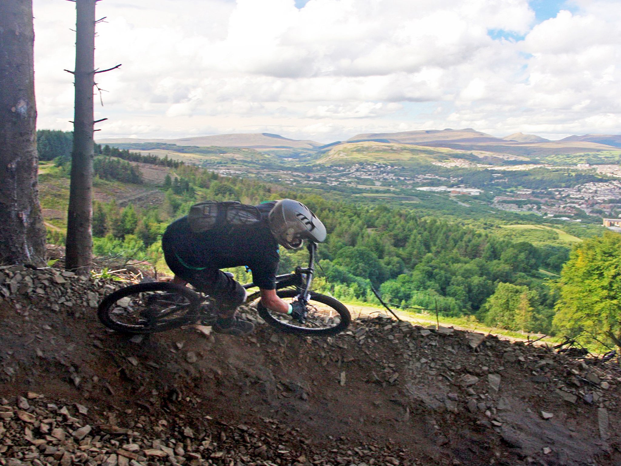 Wild Wales: Christopher Wakling hits the heights above Merthyr Tydfil
