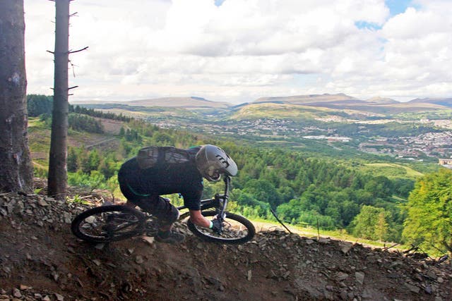 Wild Wales: Christopher Wakling hits the heights above Merthyr Tydfil