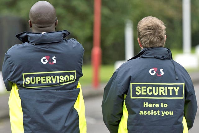 G4S security at the 2012 Games