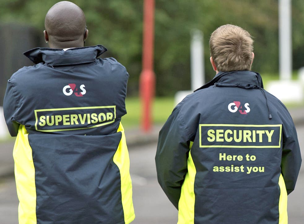 G4S security at the 2012 Games