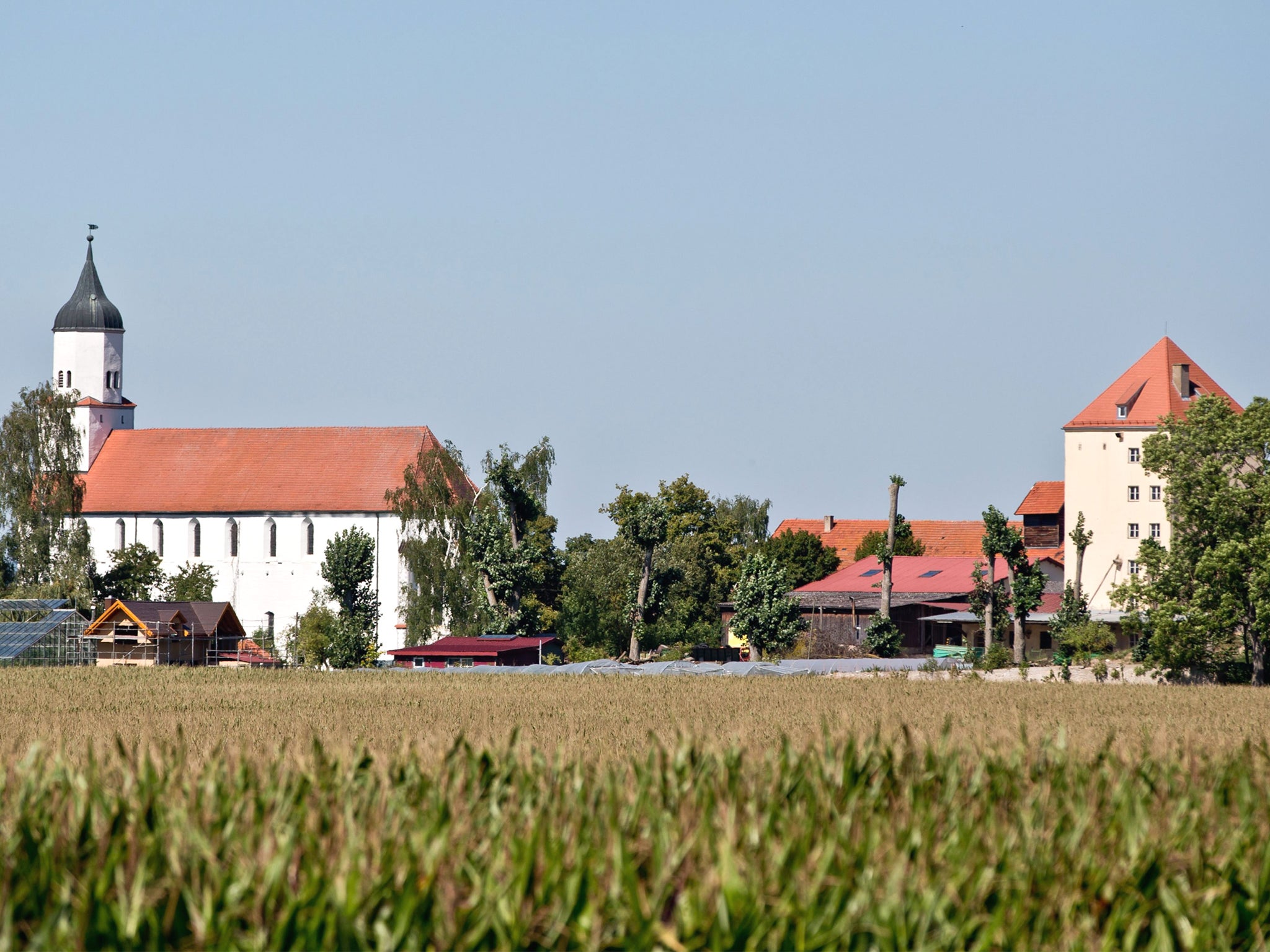 The village of Klosterzimmern near Deiningen in Bavaria serves as a base for the secretive sect