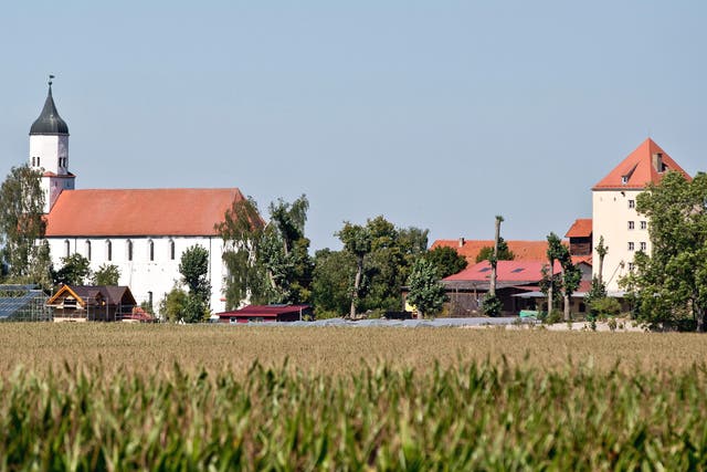 The village of Klosterzimmern near Deiningen in Bavaria serves as a base for the secretive sect