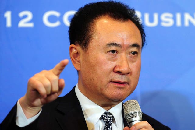 Wang Jianlin is worth ?8.9bn according to Forbes
