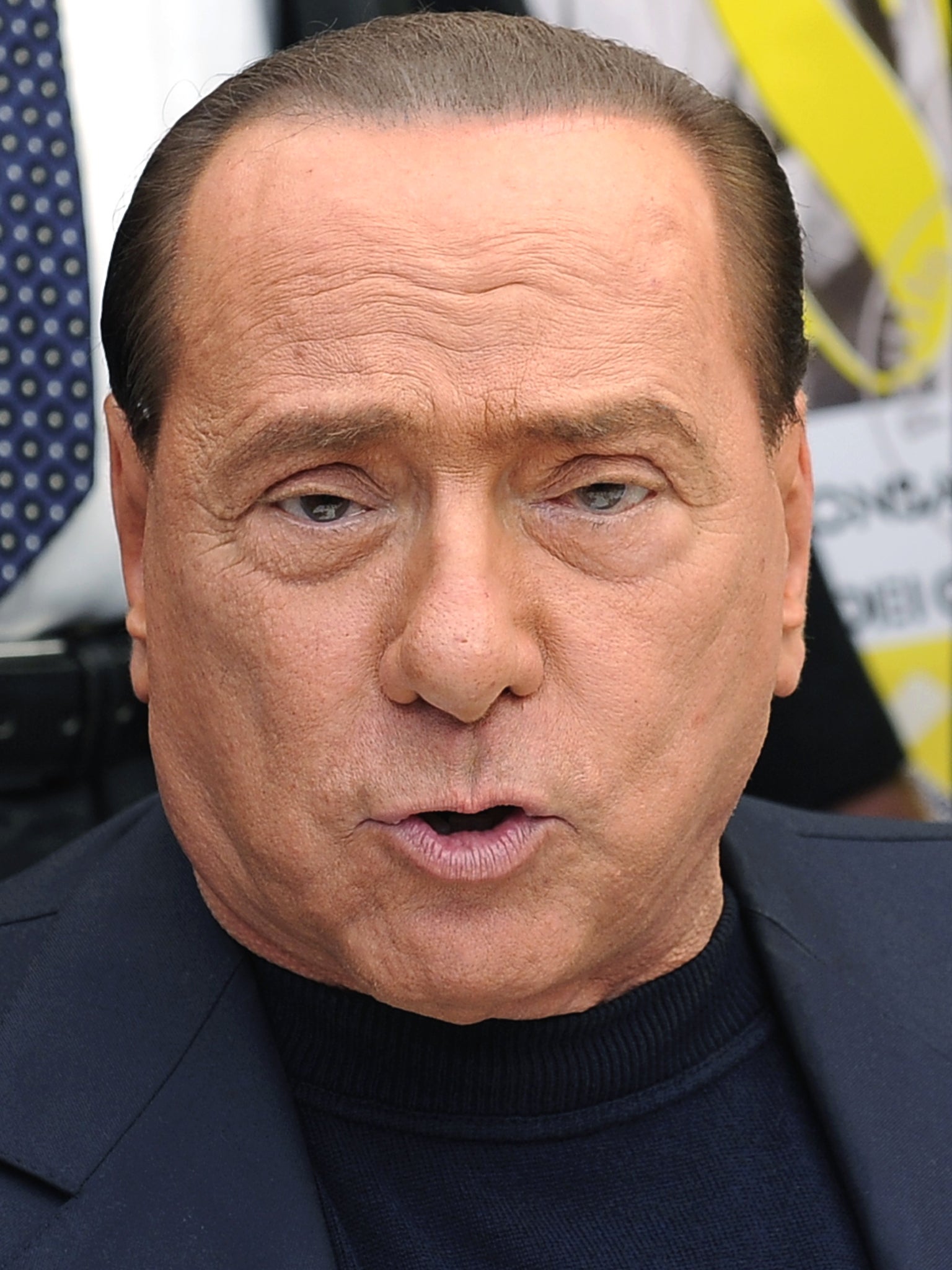 Ex-premier Silvio Berlusconi was convicted last month for tax fraud