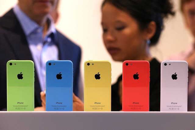 The new iPhone 5C will come in five different colours