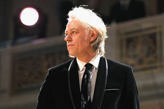 Bob Geldof has signed up to become the first Rock Astronaut