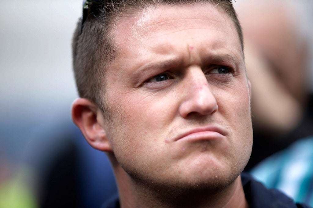 EDL founder and leader Tommy Robinson