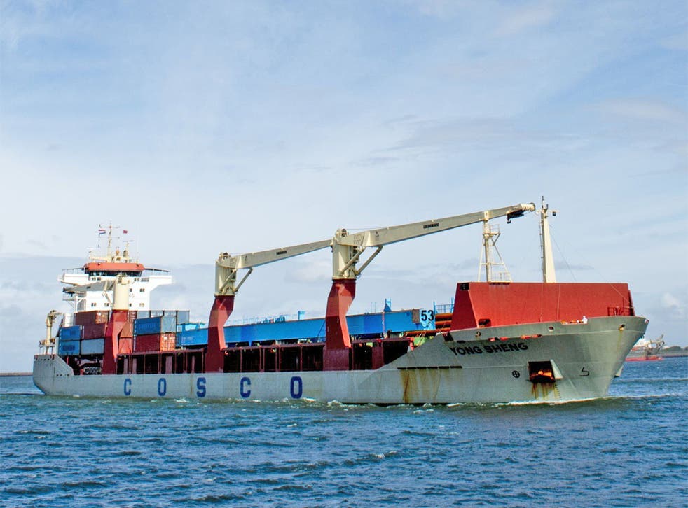 The Yong Sheng is the first commercial Chinese cargo ship to complete the Northern Sea Route