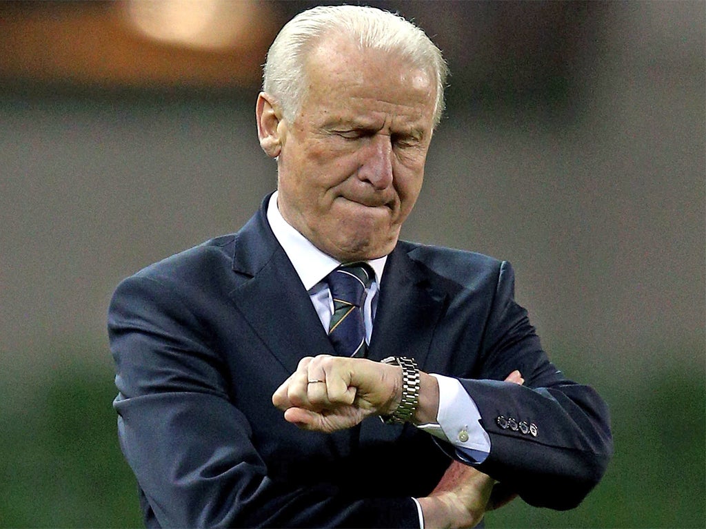 Giovanni Trapattoni’s time as Republic of Ireland manager has come to an end
