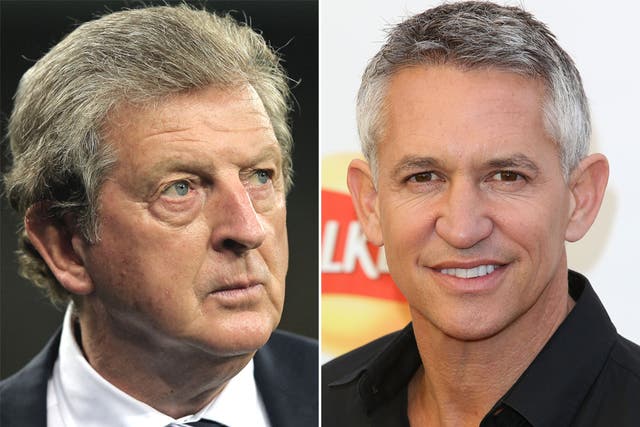 Roy Hodgson was disappointed that a former England captain, such as Gary Lineker, could be so critical