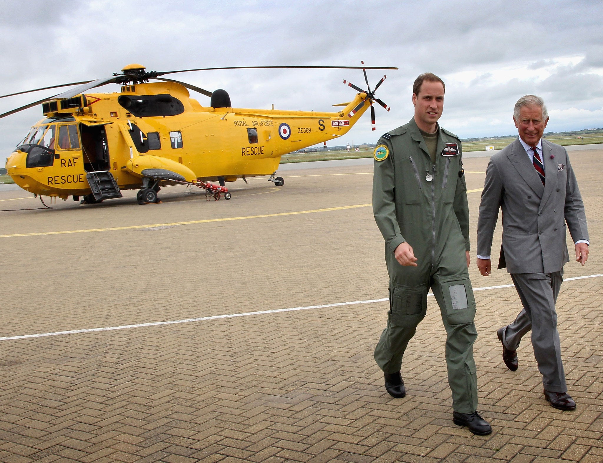 Prince William will leave the RAF