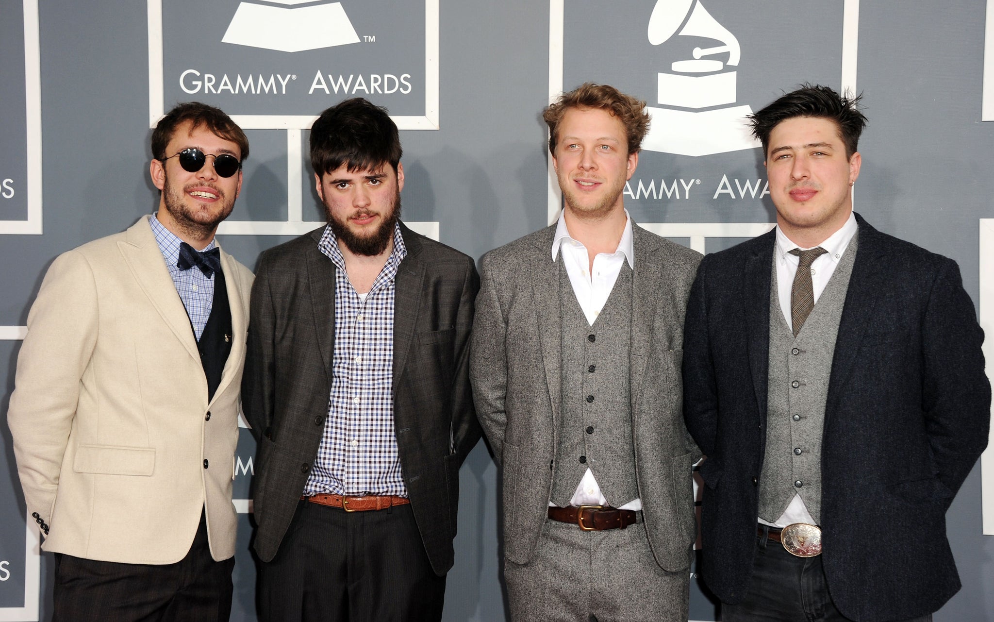 Clean-cut Mumford and Sons have been thrown out of a strip bar in Atlanta