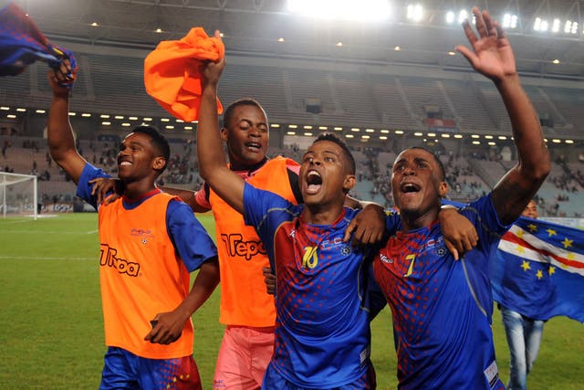 Cape Verde celebrated their qualification for the CAF playoffs for the 2014 World Cup on the weekend
