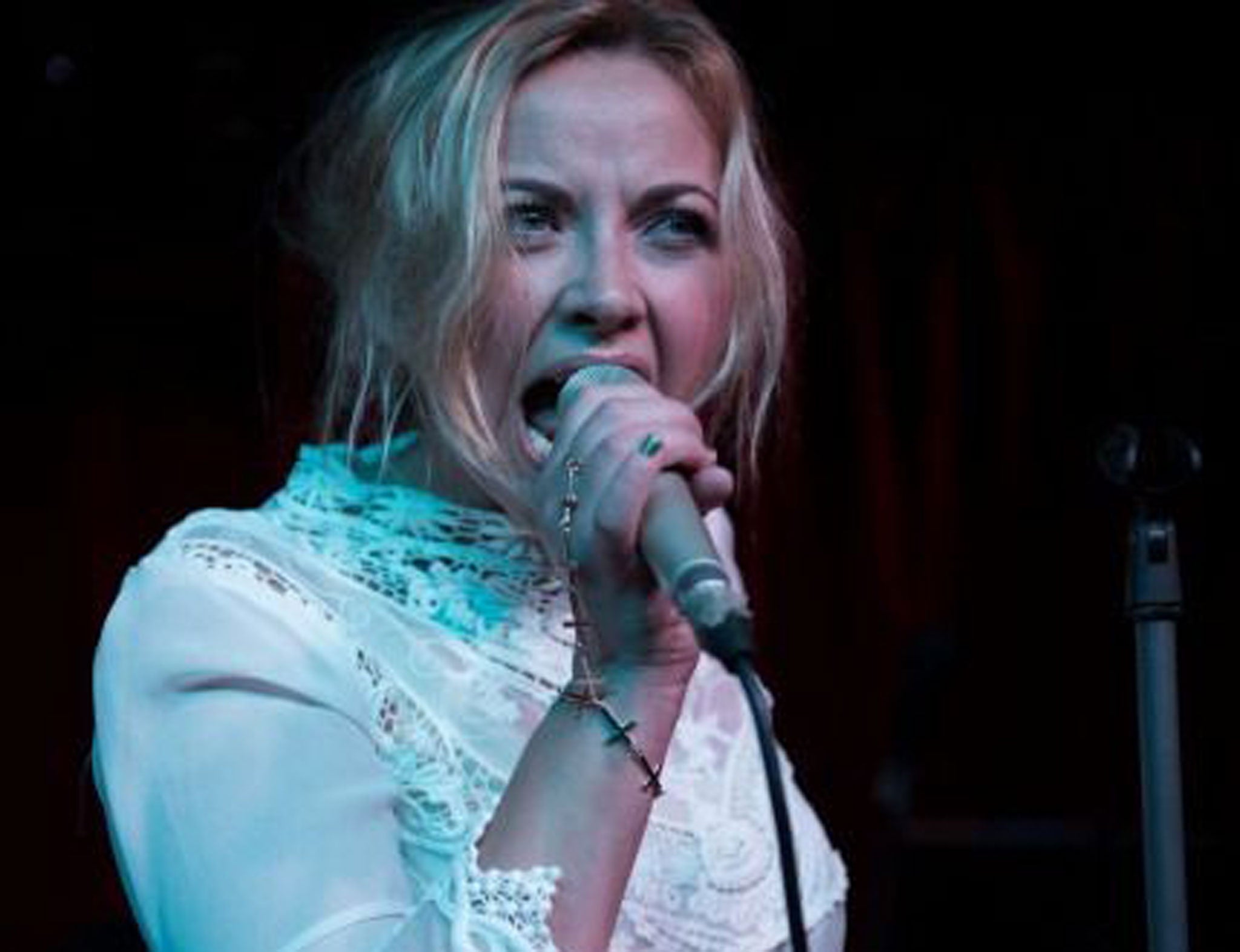 Charlotte Church performs live