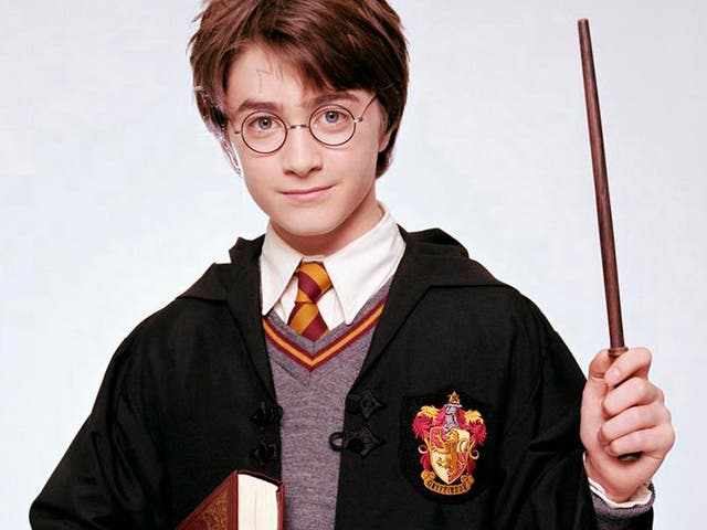 Harry Potter actor Daniel Radcliffe in The Philosopher's Stone