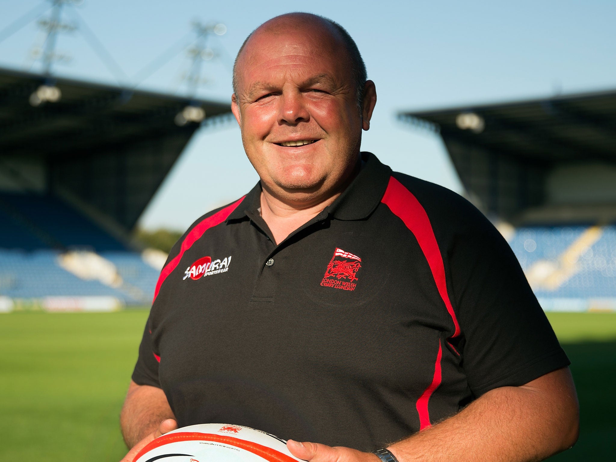 London Welsh’s new coach Justin Burnell is vying for promotion