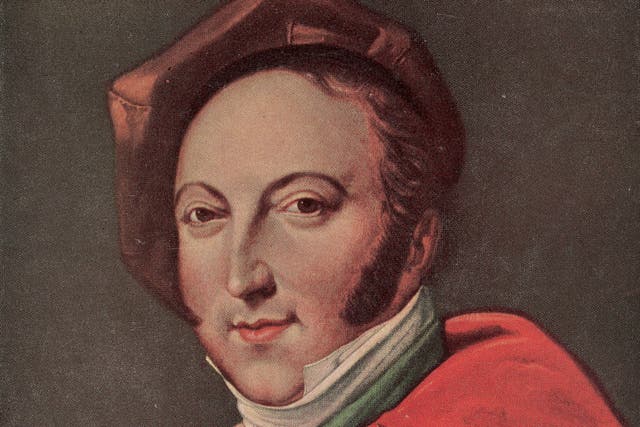 The Italian composer Gioachino Rossini is known for his comic operas such as 'The Barber of Seville'