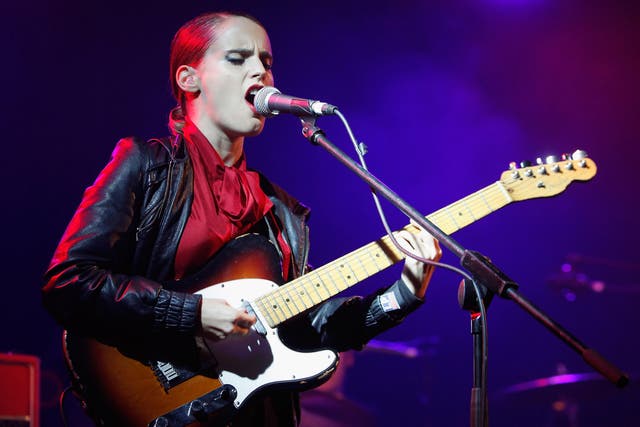 Anna Calvi performs at Reading 2011 