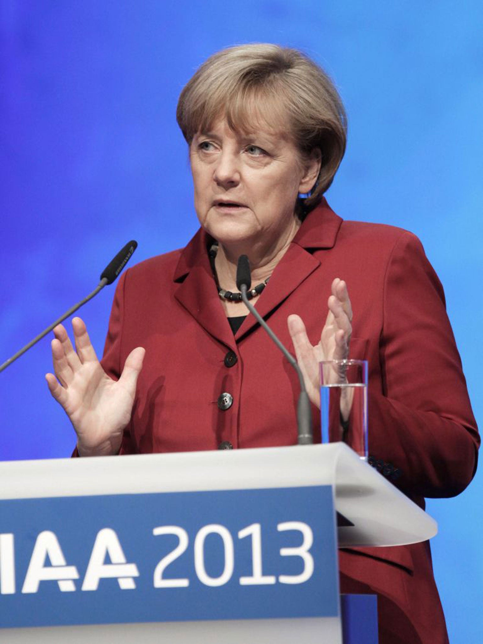 Angela Merkel clashed with CSU leader Horst Seehofer