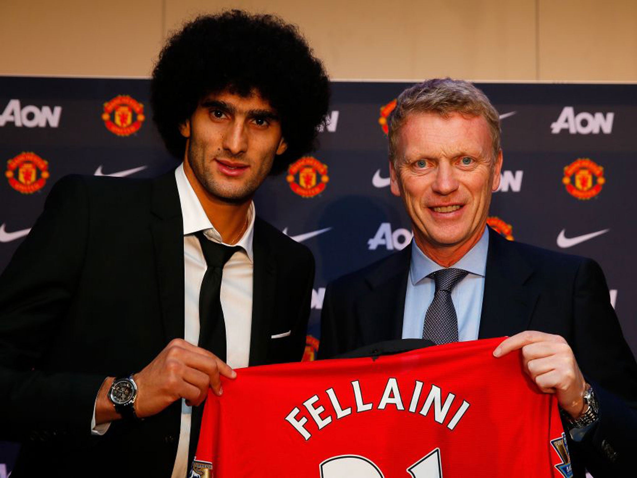 5. Marouane Fellaini (Man United, v C Palace, Saturday) Manchester United&#x2019;s megastore can be expected to have a new range of Felli &#x2018;Fro wigs on show as they start recouping the £4m overpaid for the Belgian giant, David Moyes having neglected to buy Fellaini when his release clause was operative. United&#x2019;s second most expensive player, after Rio Ferdinand, will be expected to make a quick impact.