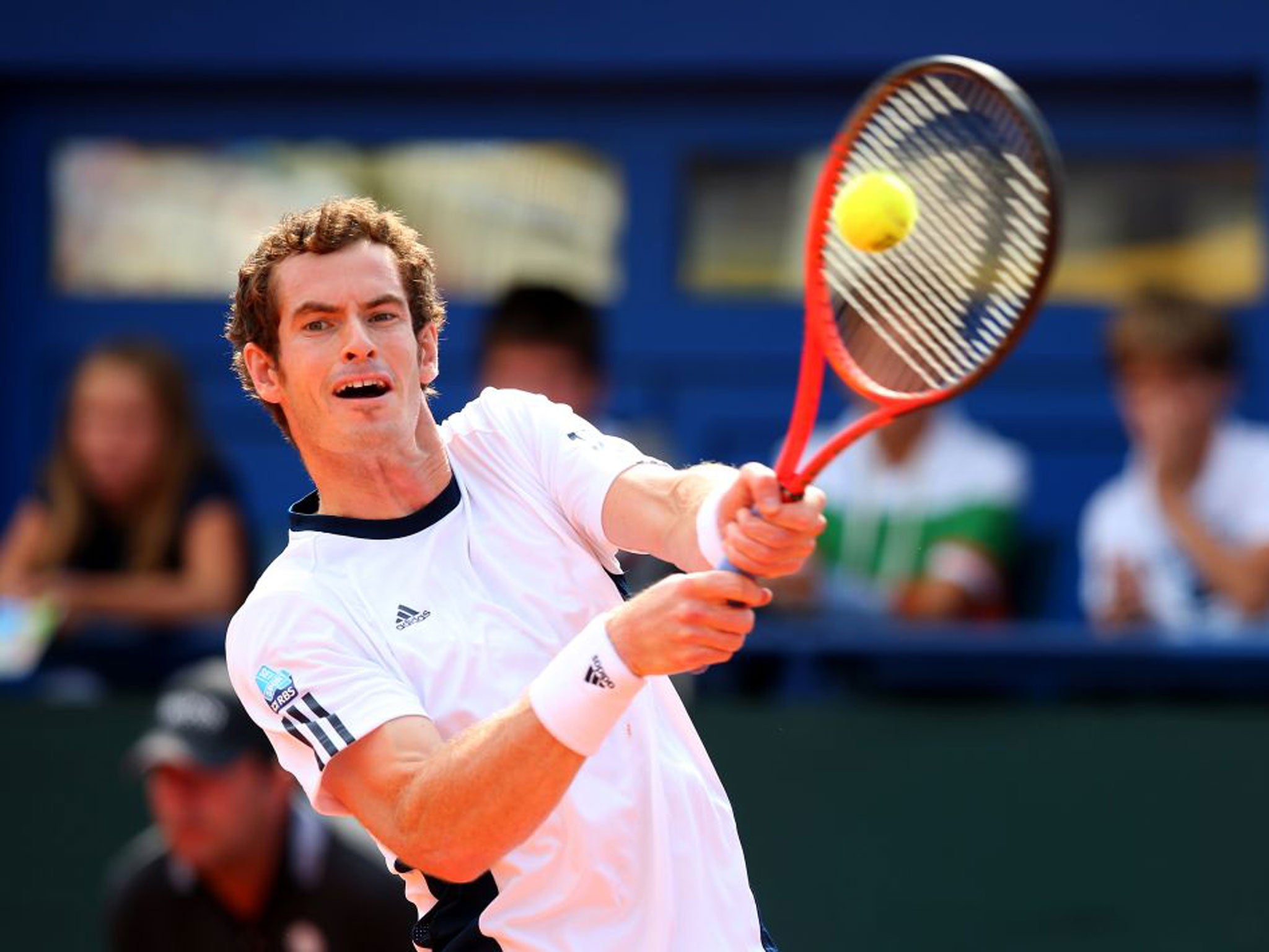 Andy Murray eased to a straight-sets win yesterday but may now be rested