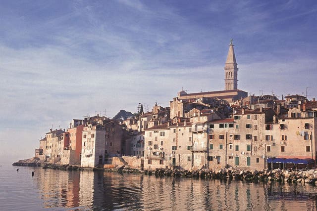 Hater born: The city of Rovinj has harboured creative types since the Second World War